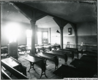 1910 photo of a class room of ACI