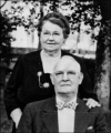 Mr. Andrew S. Russell and his wife Essie.